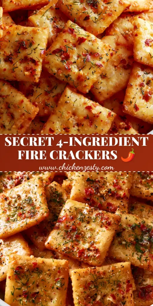 Southern fire crackers recipe: The Ultimate Spicy Alabama Snack Guide 4 A tall pile of spicy Alabama fire crackers in a white bowl, heavily coated in red pepper flakes and dill. (Southern fire crackers recipe)