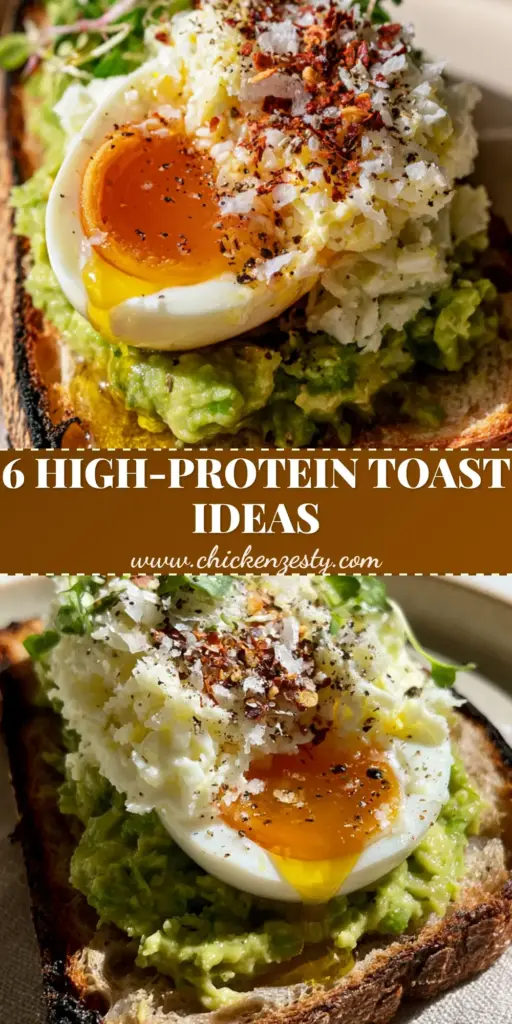 A thick slice of artisan sourdough topped with chunky lime-zested avocado, a jammy soft-boiled egg, and grated egg snow. (avocado toast recipes)