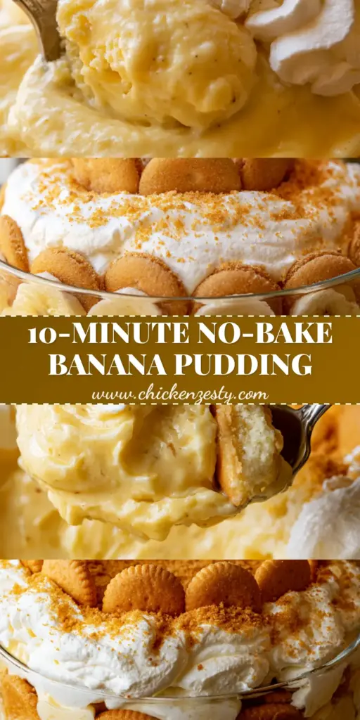 Classic Banana Pudding: The Ultimate Southern Layered Dessert 4 A side-angle view of a glass bowl filled with layers of Classic Banana Pudding, featuring whole vanilla wafers, sliced bananas, and whipped cream.