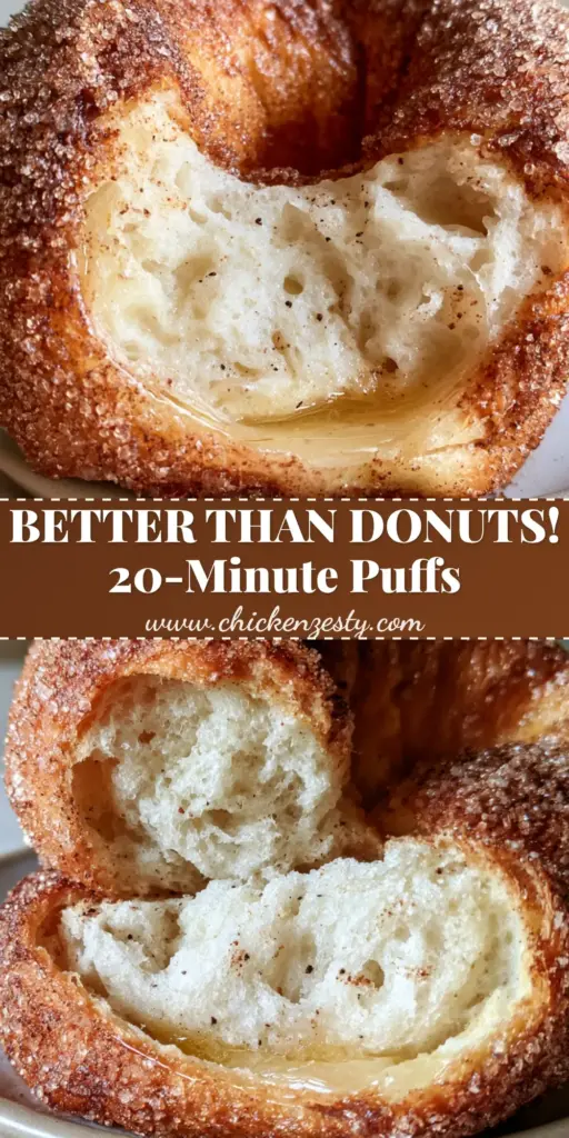 A stack of golden-brown French breakfast puffs heavily coated in sparkling cinnamon sugar crystals on a white plate.