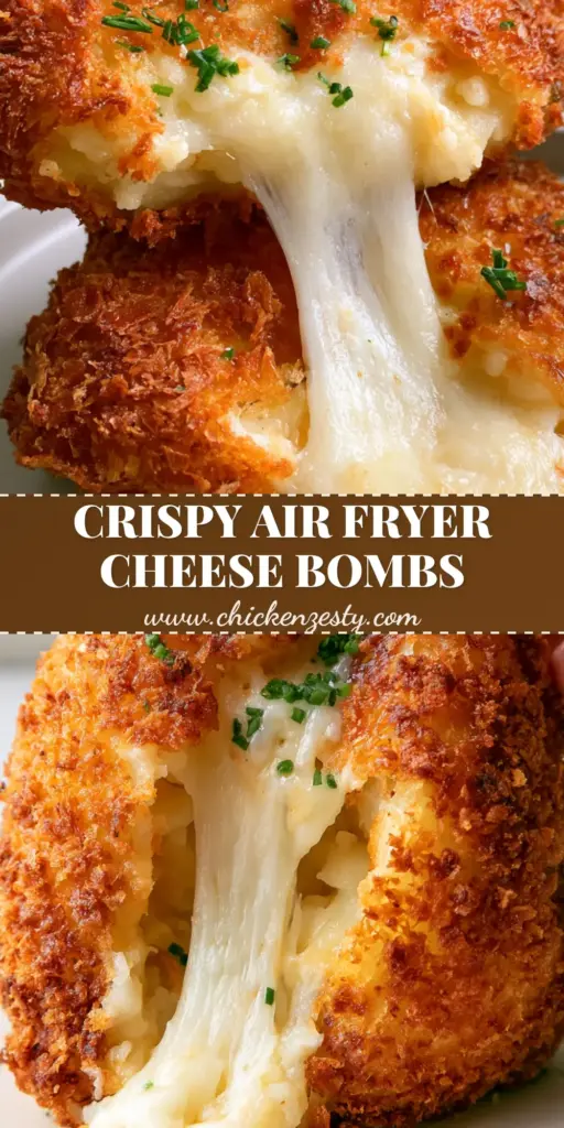 Potato Cheese Bombs: The Ultimate Crispy, Molten Stuffed Potato Snack 4 A close-up of golden-brown crispy potato cheese bombs showing a long mozzarella cheese pull with steam. (potato cheese bombs)